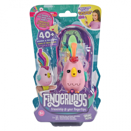 Fingerlings Fågel Pink i gruppen LEKSAKER hos Spelexperten (F-3131)