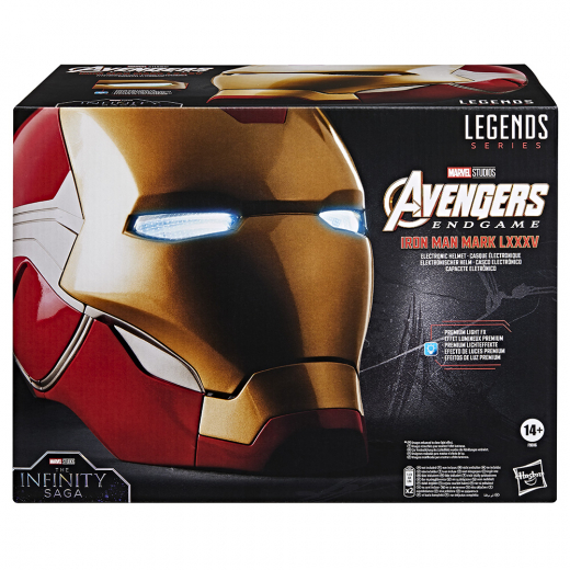 Marvel Legends Electronic Helmet - Iron Man i gruppen LEKSAKER / Figurer och lekset / Marvel hos Spelexperten (F90165L00)