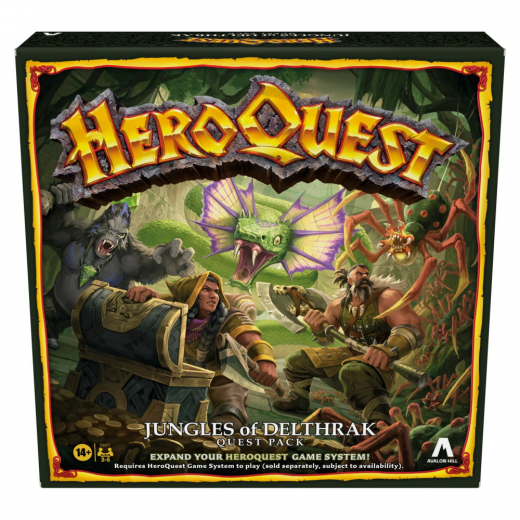 HeroQuest: Jungles of Delthrak (Exp.) i gruppen SÄLLSKAPSSPEL / Expansioner hos Spelexperten (F9907UU00)