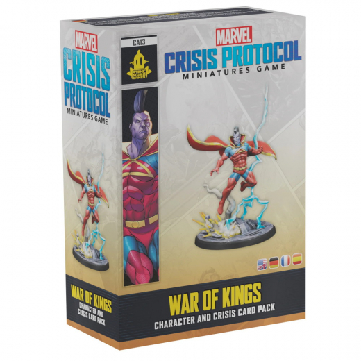 Marvel: Crisis Protocol -  War of Kings Character and Crisis Card Pack (Exp.) i gruppen SÄLLSKAPSSPEL / Spelserier / Marvel Crisis Protocol hos Spelexperten (FCA13)