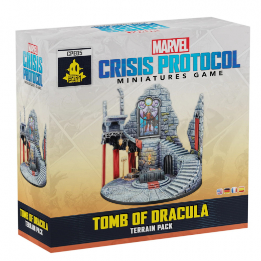 Marvel: Crisis Protocol - Tomb of Dracula Terrain Pack (Exp.) i gruppen SÄLLSKAPSSPEL / Spelserier / Marvel Crisis Protocol hos Spelexperten (FCPE05)