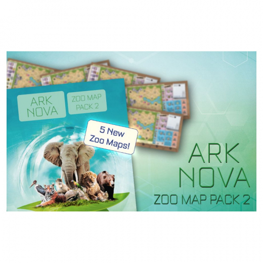 Ark Nova: Zoo Map Pack 2 (Exp.) i gruppen SÄLLSKAPSSPEL / Expansioner hos Spelexperten (FEU36554)