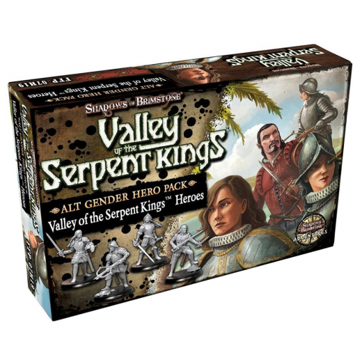 Shadows of Brimstone: Valley of the Serpent Kings - Alt Gender Hero Pack (Exp.) i gruppen SÄLLSKAPSSPEL / Expansioner hos Spelexperten (FFP07H19)