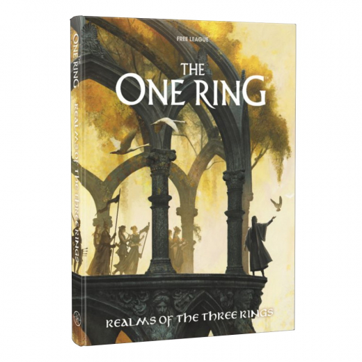 The One Ring RPG: Realms of the Three Rings i gruppen SÄLLSKAPSSPEL / Rollspel / The One Ring hos Spelexperten (FLFTOR018)