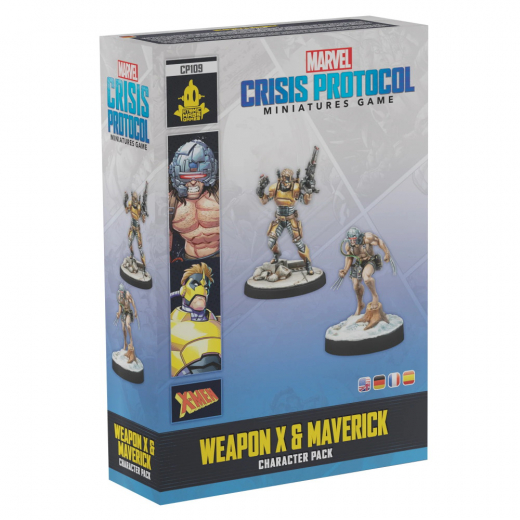 Marvel: Crisis Protocol - Weapon X and Maverick (Exp.) i gruppen SÄLLSKAPSSPEL / Spelserier / Marvel Crisis Protocol hos Spelexperten (FMSG109)