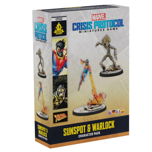 Marvel: Crisis Protocol - Sunspot and Warlock (Exp.) i gruppen SÄLLSKAPSSPEL / Spelserier / Marvel Crisis Protocol hos Spelexperten (FMSG153)