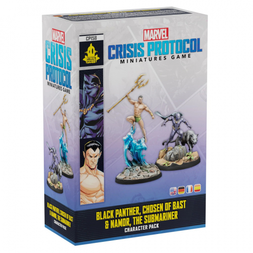 Marvel: Crisis Protocol - Black Panther, Chosen of Bast & Namor, the Sub-Mariner (Exp.) i gruppen SÄLLSKAPSSPEL / Expansioner hos Spelexperten (FMSG158)