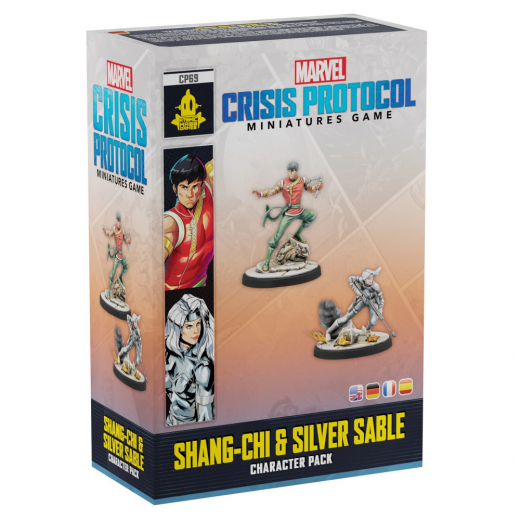Marvel: Crisis Protocol - Shang Chi & Silver Sable (Exp.) i gruppen SÄLLSKAPSSPEL / Expansioner hos Spelexperten (FMSG69)