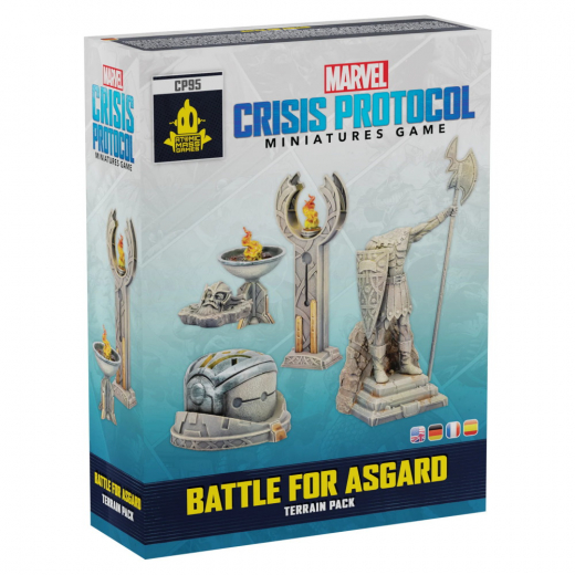 Marvel: Crisis Protocol - Battle for Asgard Terrain Pack (Exp.) i gruppen SÄLLSKAPSSPEL / Spelserier / Marvel Crisis Protocol hos Spelexperten (FMSG95)