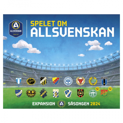 Spelet om Allsvenskan: Expansion Säsongen 2024 i gruppen SÄLLSKAPSSPEL / Expansioner hos Spelexperten (FNDR07)