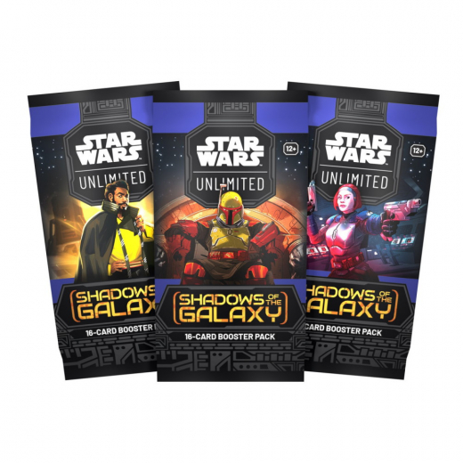 Star Wars: Unlimited - Shadows of the Galaxy Booster Pack i gruppen SÄLLSKAPSSPEL / Kortspel hos Spelexperten (FSWH0201-BOS)