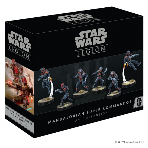 Star Wars: Legion - Mandalorian Super Commandos (Exp.) i gruppen  hos Spelexperten (FSWL94)