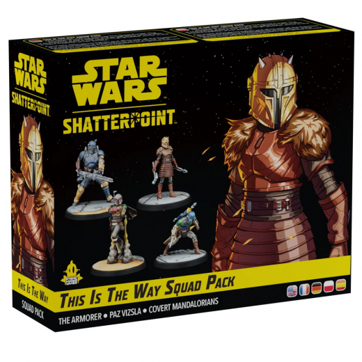 Star Wars: Shatterpoint - This Is The Way Squad Pack (Exp.) i gruppen SÄLLSKAPSSPEL / Spelserier / Star Wars Shatterpoint hos Spelexperten (FSWP16)