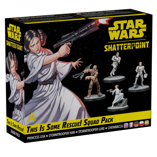 Star Wars: Shatterpoint - This is Some Rescue! Squad Pack (Exp.) i gruppen SÄLLSKAPSSPEL / Spelserier / Star Wars Shatterpoint hos Spelexperten (FSWP41)