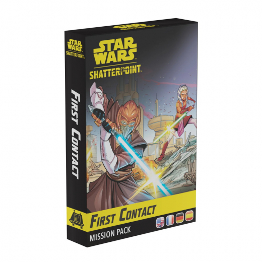 Star Wars: Shatterpoint - First Contact Mission Pack (Exp.) i gruppen SÄLLSKAPSSPEL / Spelserier / Star Wars Shatterpoint hos Spelexperten (FSWP49)