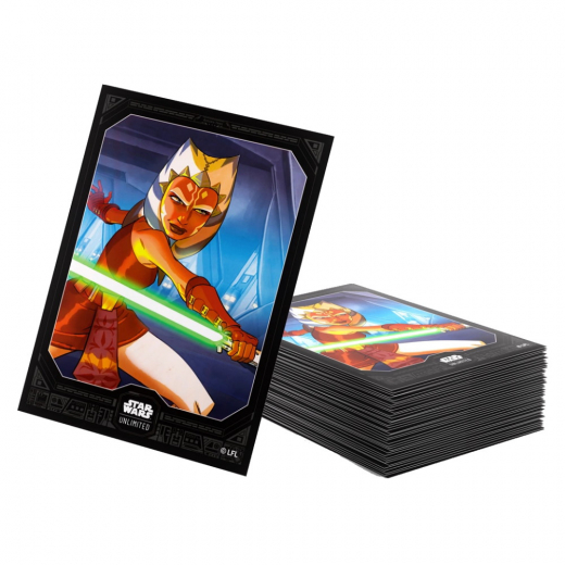 GameGenic Art Sleeves 64 x 90 mm - Ahsoka Tano i gruppen SÄLLSKAPSSPEL / Tillbehör / Sleeves hos Spelexperten (GGS15059ML)