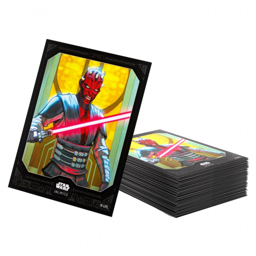 GameGenic Art Sleeves 64 x 90 mm - Darth Maul i gruppen SÄLLSKAPSSPEL / Tillbehör / Sleeves hos Spelexperten (GGS15062ML)