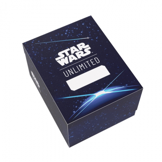 Star Wars: Unlimited - Twin Suns Soft Crate - Card Back Blue i gruppen SÄLLSKAPSSPEL / Tillbehör / Förvaring hos Spelexperten (GGS25145ML)