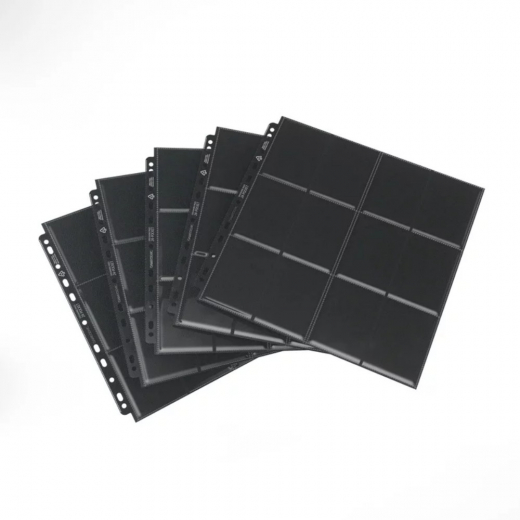 24-Pocket Side-Loading Pages - Black (10-Pack) i gruppen SÄLLSKAPSSPEL / Tillbehör / Förvaring hos Spelexperten (GGS30011ML)