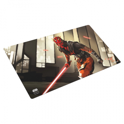 GameGenic Game Mat - Star Wars: Unlimited - Darth Maul i gruppen SÄLLSKAPSSPEL / Tillbehör / Övriga hos Spelexperten (GGS40064ML)