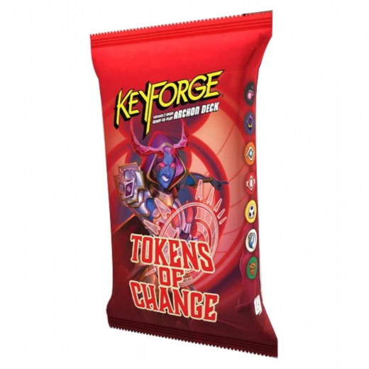 Keyforge: Tokens of Change - Archon Deck i gruppen SÄLLSKAPSSPEL / Kortspel hos Spelexperten (GHGKF19)