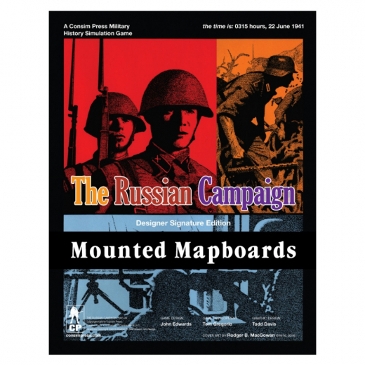 The Russian Campaign: Mounted Mapboards i gruppen SÄLLSKAPSSPEL / Tillbehör hos Spelexperten (GMT2019-MM)