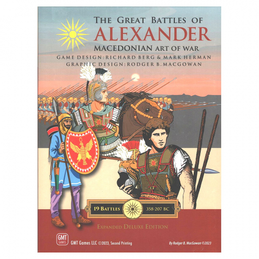 The Great Battles of Alexander: Macedonian Art of War  i gruppen SÄLLSKAPSSPEL / Strategispel hos Spelexperten (GMT9501-23)