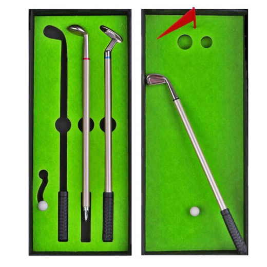 Golf penn-set i gruppen LEKSAKER / Roliga prylar / Roliga Presenter hos Spelexperten (GOLF-PEN)