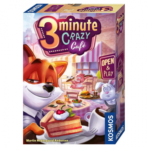 3 Minute Crazy Café i gruppen SÄLLSKAPSSPEL / Kortspel hos Spelexperten (KOS51192)