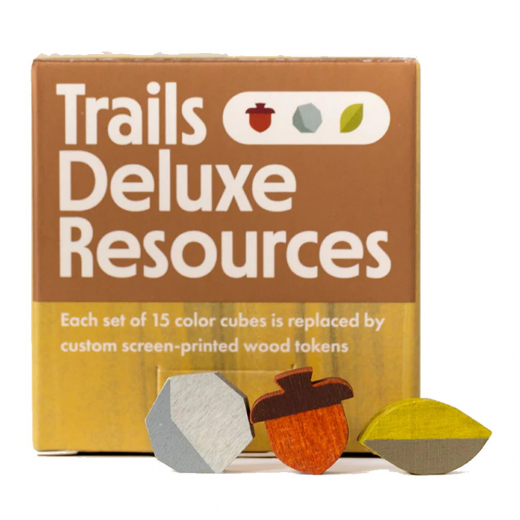 Trails: Deluxe Resources (Exp.) i gruppen SÄLLSKAPSSPEL / Tillbehör / Övriga hos Spelexperten (KYM07DR01)