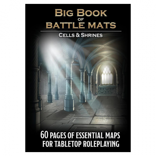 Big Book of Battle Mats - Cells & Shrines i gruppen SÄLLSKAPSSPEL / Rollspel hos Spelexperten (LBM055)