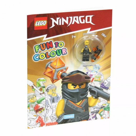 LEGO Fun to Colour - Ninjago Cole i gruppen LEKSAKER / Skapa & måla / Skriva och Rita / Målarböcker hos Spelexperten (LI-LG5467-F)