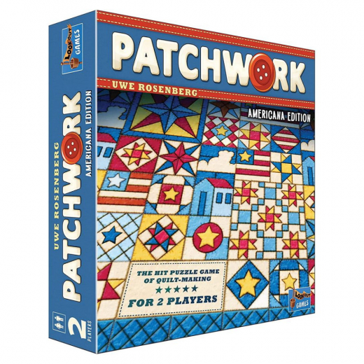 Patchwork: Americana Edition (Eng) i gruppen SÄLLSKAPSSPEL / Familjespel hos Spelexperten (LK0623)