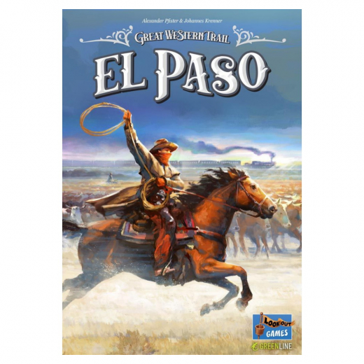 Great Western Trail: El Paso i gruppen SÄLLSKAPSSPEL / Strategispel hos Spelexperten (LK99992)