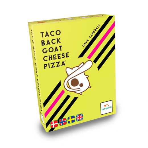 Taco! Back! Goat Cheese! Pizza! (Swe) i gruppen SÄLLSKAPSSPEL / Kortspel hos Spelexperten (LPFI743)