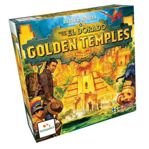 Quest for El Dorado: Golden Temples (Swe) i gruppen SÄLLSKAPSSPEL / Strategispel hos Spelexperten (LPFI801)