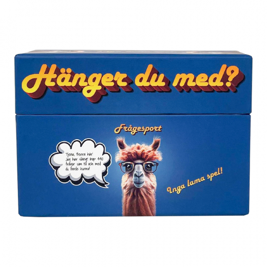 Hänger du med? - Frågesport i gruppen SÄLLSKAPSSPEL / Festspel hos Spelexperten (Lama001)