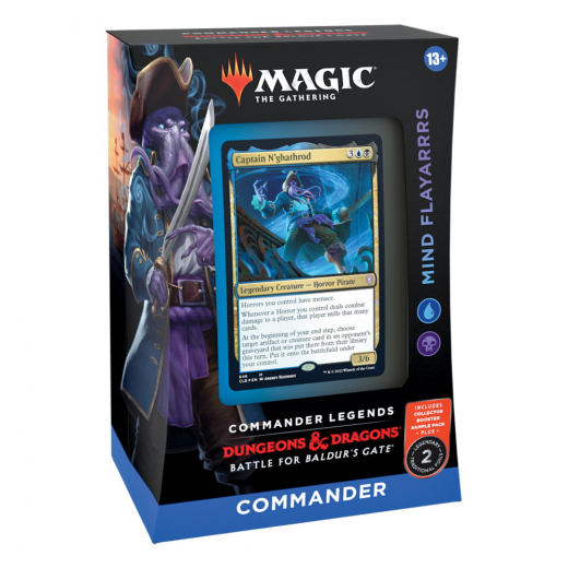 Magic: The Gathering - Mind Flayarrrs Commander Deck i gruppen SÄLLSKAPSSPEL / Magic the Gathering hos Spelexperten (MAGD1007-MIN)