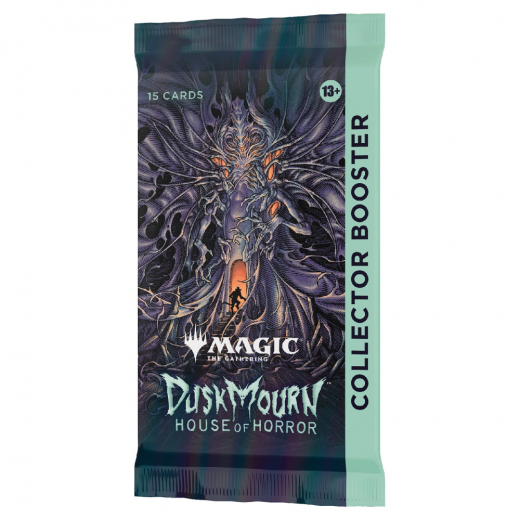 Magic: The Gathering - Duskmourn: House of Horror Collector Booster i gruppen SÄLLSKAPSSPEL / Magic the Gathering hos Spelexperten (MAGD3446)