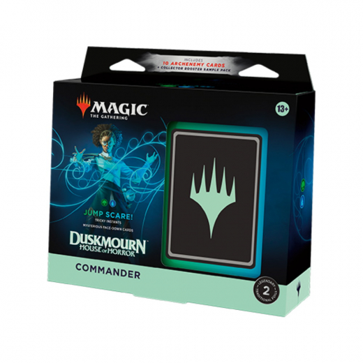 Magic: The Gathering - Jump Scare Commander Deck i gruppen SÄLLSKAPSSPEL / Magic the Gathering hos Spelexperten (MAGD3447-JUM)