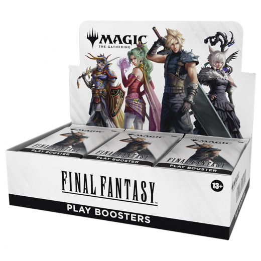 Magic: The Gathering - Final Fantasy Play Booster Display i gruppen SÄLLSKAPSSPEL / Magic the Gathering hos Spelexperten (MAGD3842-DIS)