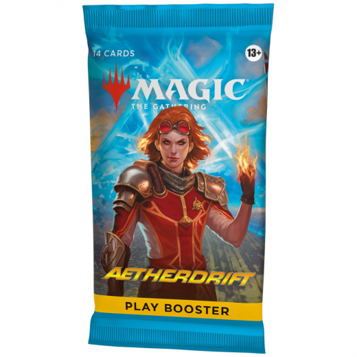 Magic: The Gathering - Aetherdrift Play Booster Pack i gruppen SÄLLSKAPSSPEL / Magic the Gathering hos Spelexperten (MAGD4131-BOS)