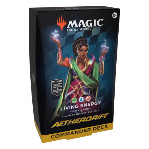 Magic: The Gathering - Living Energy Commander Deck i gruppen SÄLLSKAPSSPEL / Magic the Gathering hos Spelexperten (MAGD4133-LIV)