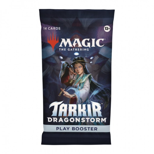 Magic: The Gathering - Tarkir: Dragonstorm Play Booster Pack i gruppen SÄLLSKAPSSPEL / Magic the Gathering hos Spelexperten (MAGD4273-BOS)