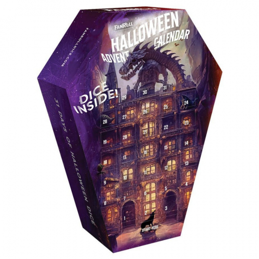 Halloween Adventskalender 2024 - Metallic Dice Games i gruppen SÄLLSKAPSSPEL / Tillbehör / Tärningar & tillbehör hos Spelexperten (MET1011)