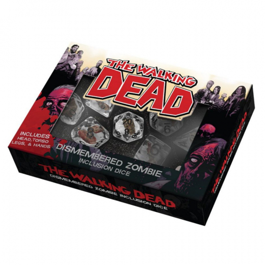 Dice Set 7 - The Walking Dead Dismembered Zombie i gruppen SÄLLSKAPSSPEL / Tillbehör / Tärningar & tillbehör hos Spelexperten (METTWD2)