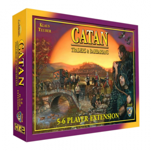 Catan 4th Ed: Traders & Barbarians 5-6 players (Exp.) (Eng) i gruppen SÄLLSKAPSSPEL / Expansioner hos Spelexperten (MFG3068)