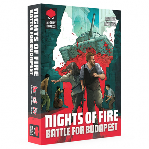 Nights of Fire: Battle for Budapest i gruppen SÄLLSKAPSSPEL / Strategispel hos Spelexperten (MIB4858)