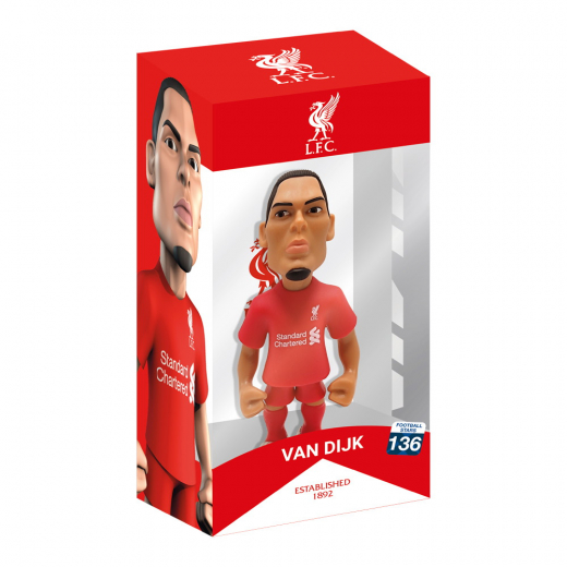 Minix - Van Dijk, Liverpool FC - Fotball Stars 136 i gruppen LEKSAKER / Figurer och lekset hos Spelexperten (MNX11285)