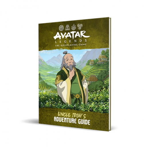 Avatar Legends RPG: Uncle Iroh's Adventure Guide i gruppen KOMMANDE RELEASER hos Spelexperten (MPGV07)